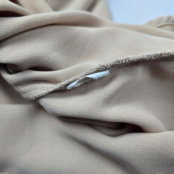 Zara -1612 Front Knotted Sleeveless Blouse in Pink Blush Women's Medium - Picture 5 of 7